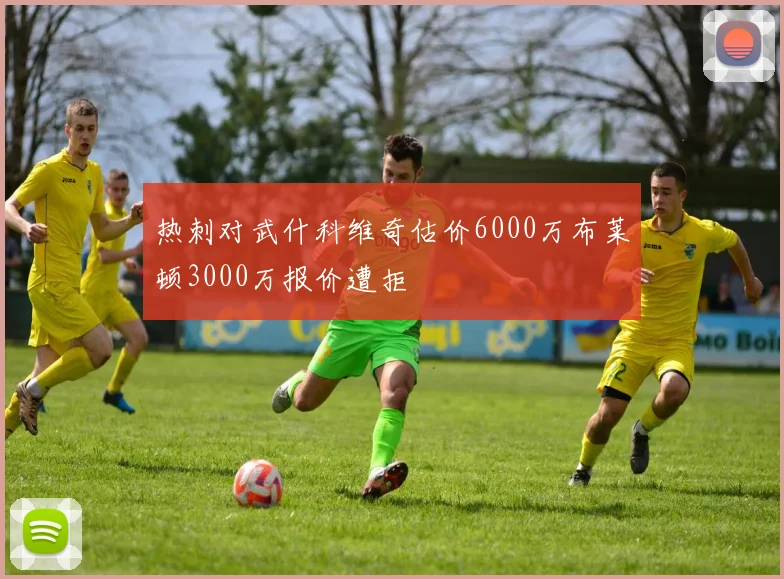 热刺对武什科维奇估价6000万布莱顿3000万报价遭拒